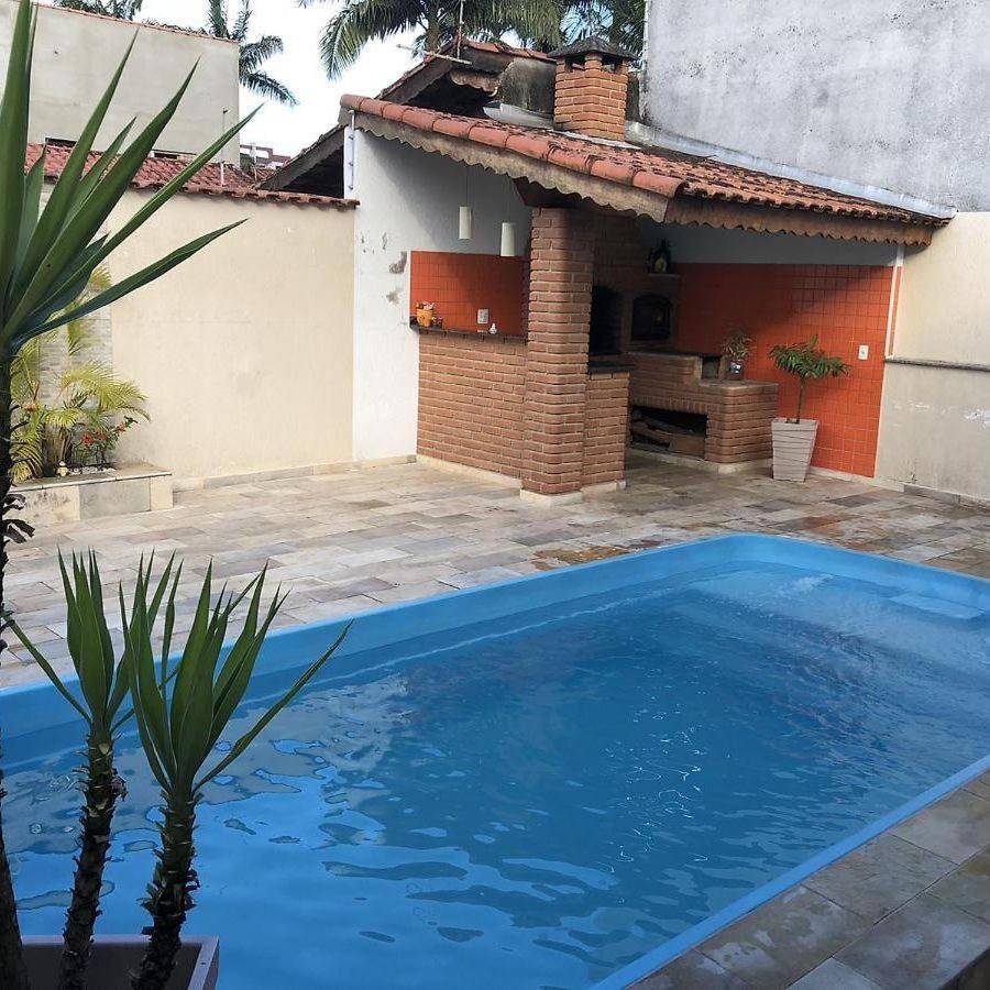 Villa Casa Com Piscina Em Mongagua Praia Grande  Exterior foto